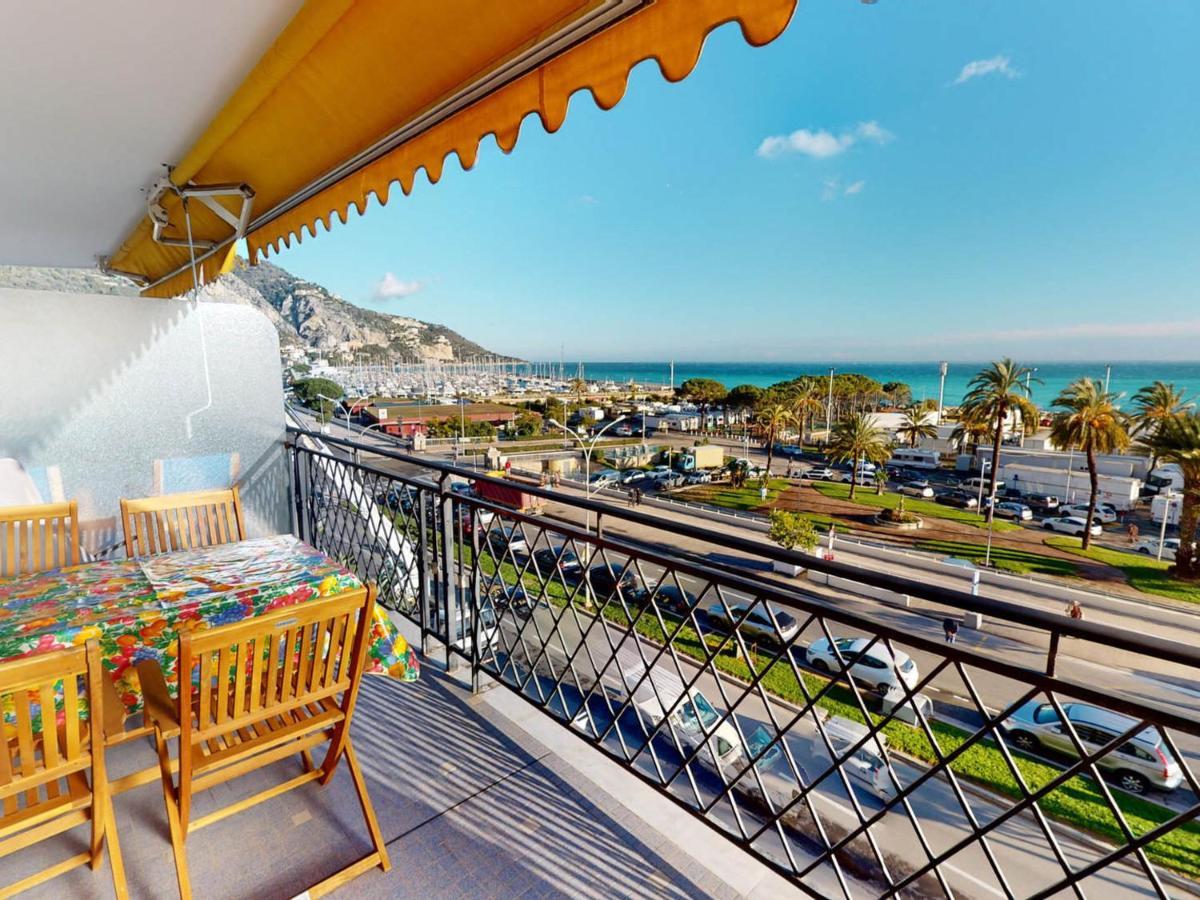 Studio Climatise Avec Terrasse Face Mer A Menton - Fr-1-196-208 외부 사진